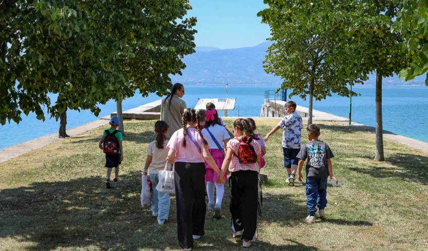 Su müfettişleri Sapanca Gölü ile ilk kez tanıştı