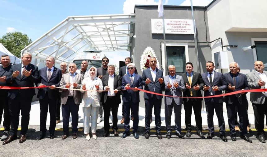 Serdivan’da Yeni Acil Sağlık Hizmetleri İstasyonu hizmete açıldı