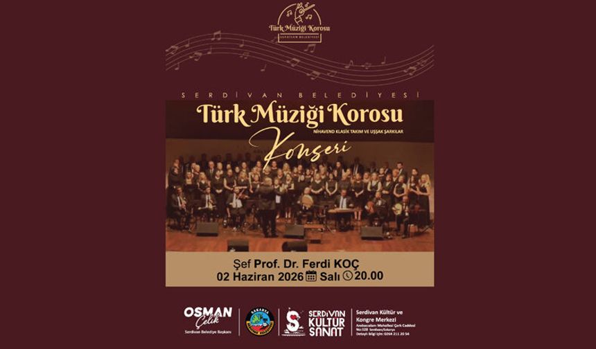 Serdivan Türk Müziği Korosu’ndan Nihavend ve Uşşak esintileri