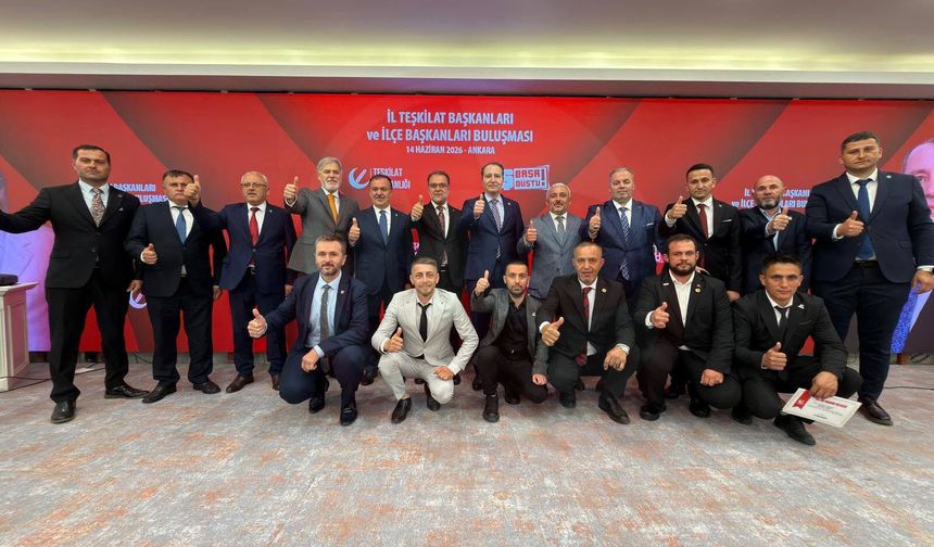 Taraklı teşkilatına genel merkezden büyük onur