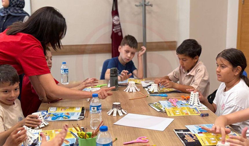 Genç düşünürler Bilim Atölyesi’nde