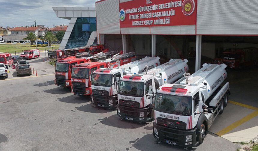 İtfaiye Teşkilatına 70 milyon TL’lik yeni 6 araç