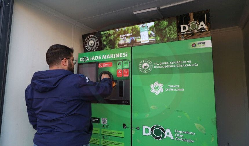 DOA ile 17 günde 33 milyon ambalaj geri dönüşüme kazandırıldı
