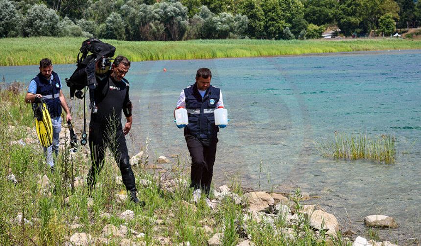 Göldeki oluşuma dair SASKİ Genel Müdürü Sakallıoğlu’ndan açıklama