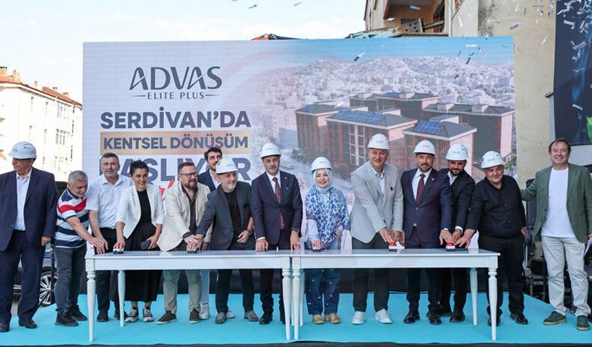 SERDİVAN'DA KENTSEL DÖNÜŞÜMDE TARİHİ BAŞLANGIÇ
