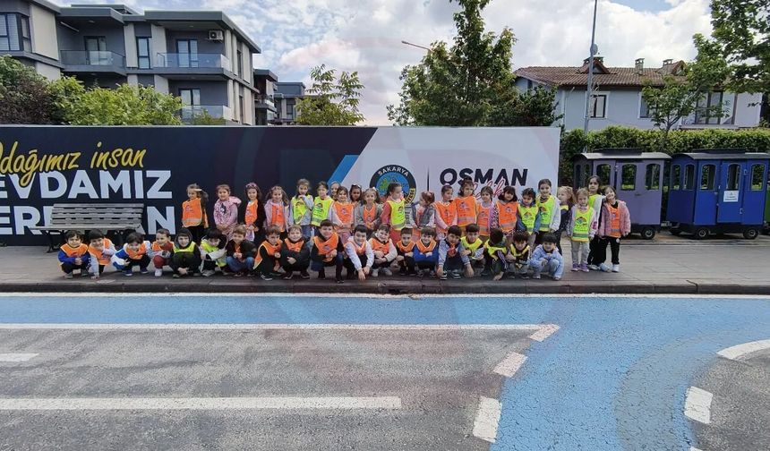 Serdivan Trafik Park’ta  trafik bilinci geleceğe taşınıyor