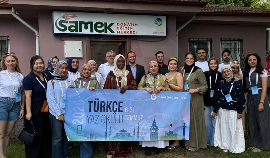 Uluslararası öğrenciler Sakarya’yı gezdi