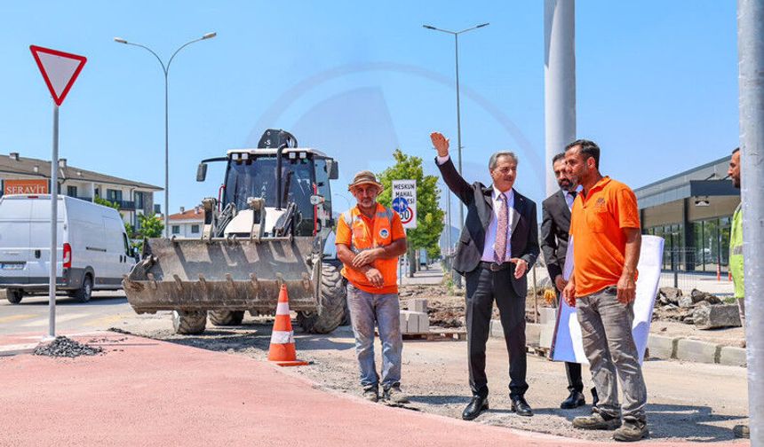 Yeni ulaşım aksı adım adım hayata geçiyor