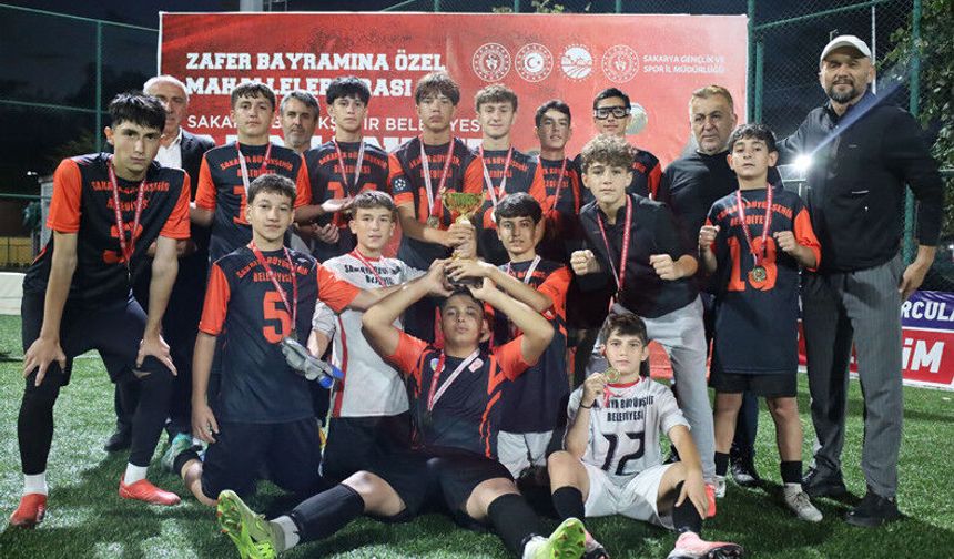 Başkanlık Futbol Kupası’nda şampiyon Göktepe Mahallesi oldu