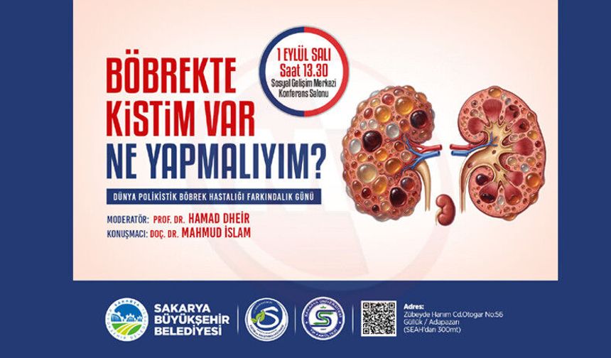 Polikistik böbrek hastalığına karşı farkındalık buluşması SGM’de