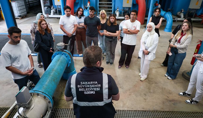 SASKİ tesislerinin kapılarını eğitime açmaya devam ediyor