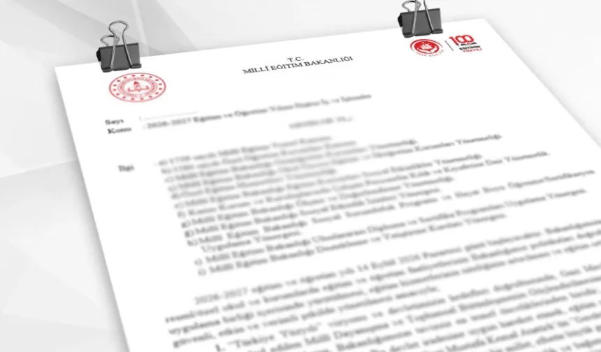 Eğitimde yeni dönem yol haritası netleşti!