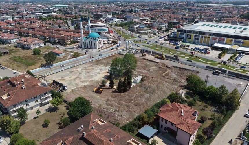 Serdivan’ın Yeni Hükümet Konağında inşa süreci başladı