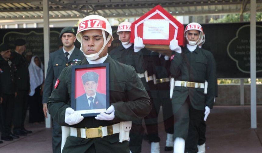 Kıbrıs Gazisi törenle son yolculuğuna uğurlandı!