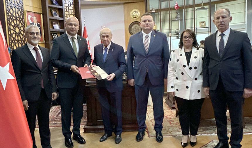 Bülbül ve Alkaş’tan Bahçeli’ye kongre daveti