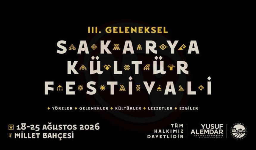 Sakarya’nın Kültür Festivali başlıyor