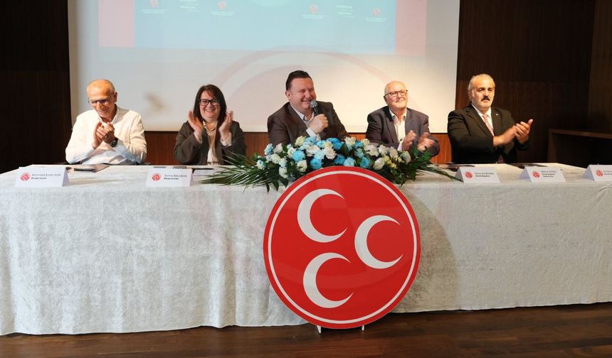 MHP Sapanca’da yeni başkan Haluk Bakır oldu