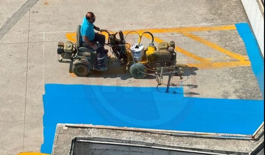 Sapanca İlçe Hastanesi’nde  engelli otoparkı yenilendi