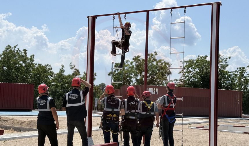 SASKİ saha personeline İtfaiye’den  uygulamalı güvenlik eğitimi