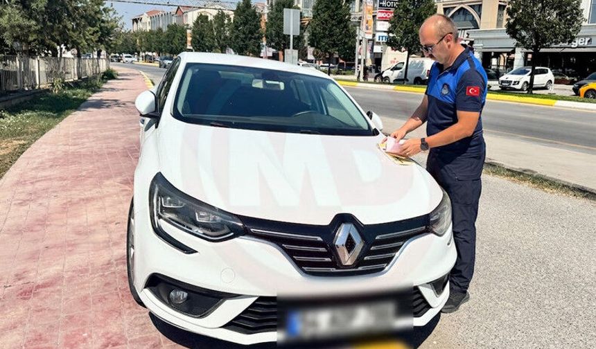 Zabıta hatalı parkları affetmedi