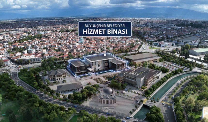 Yeni hizmet binası için çalışmalar başladı