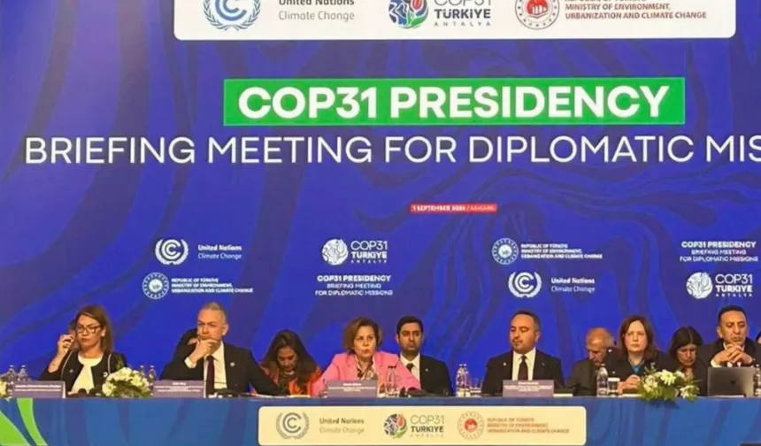 COP31 için diplomasi trafiği hızlandı