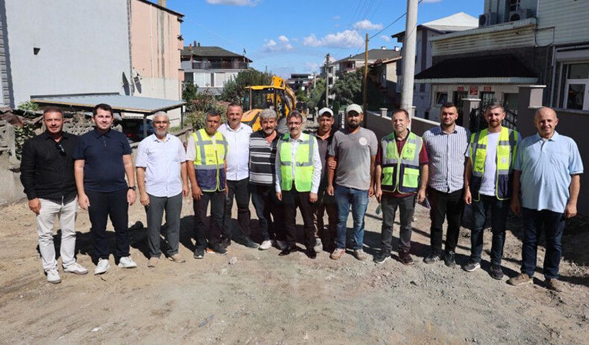 Erenler’de 15 sokakta daha asfalt çalışması