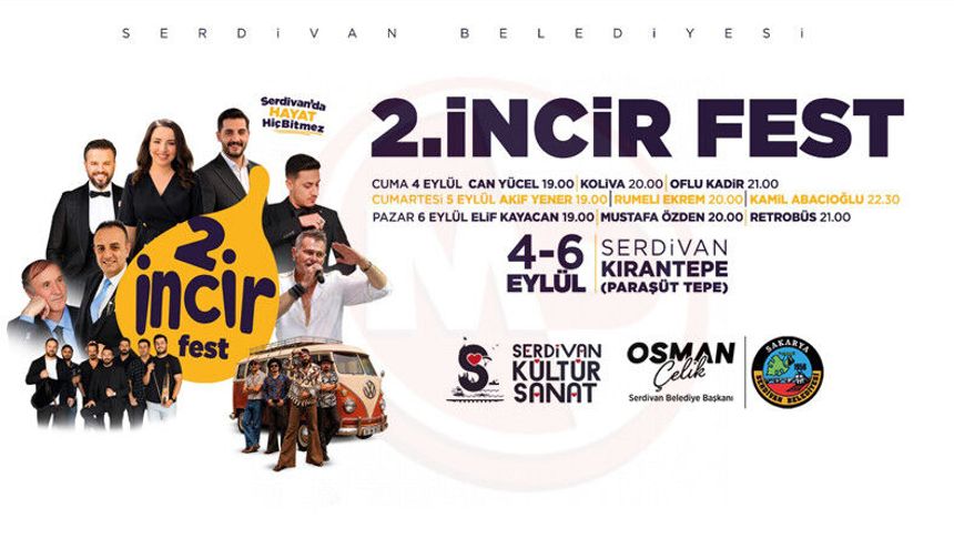 Bu akşam festival Serdivan'da