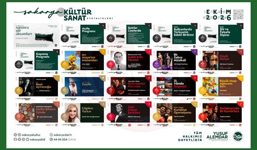 Kültür sanat etkinlikleri Ekim takvimiyle başlıyor
