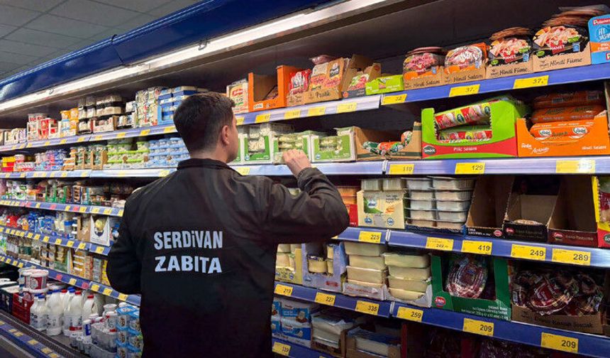 Serdivan’da marketlere sıkı denetim