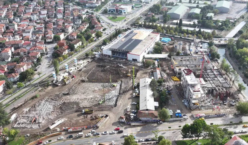 Sakarya'da dev projelerde çalışmalar tüm hızıyla sürüyor