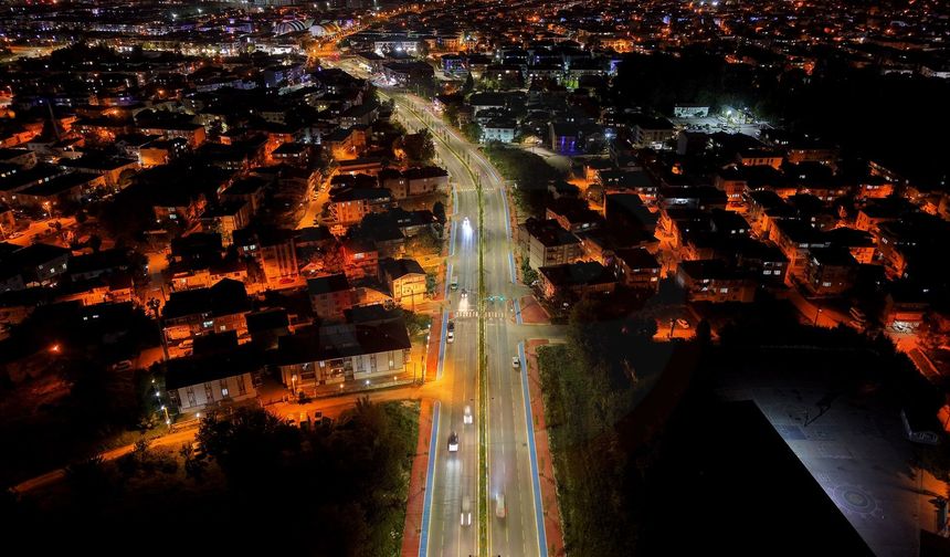 4 kilometrelik yeni aks tamamlandı
