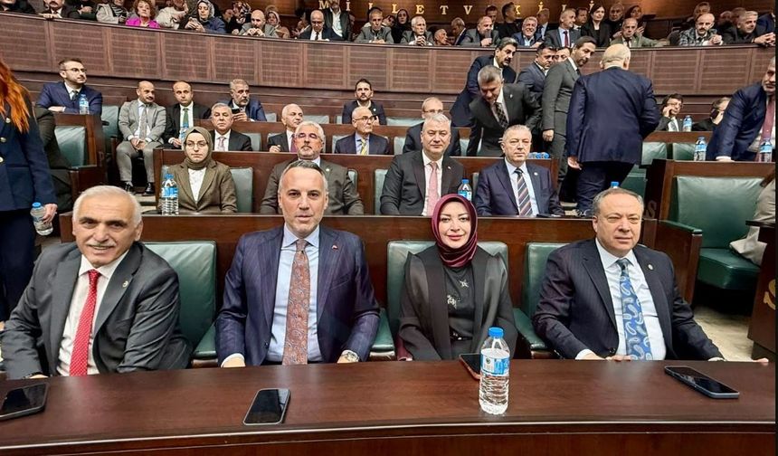 SAKARYA HEYETİ TBMM’DEKİ AK PARTİ GRUP TOPLANTISINDA