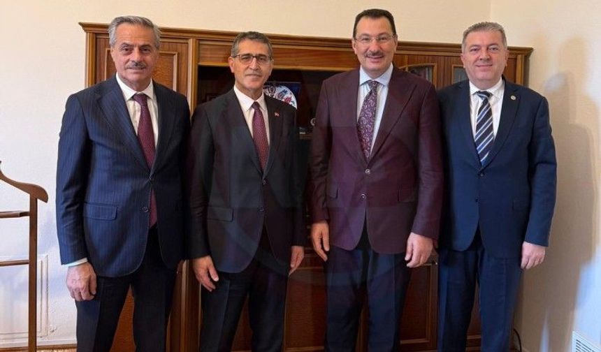 Başkan Yusuf Alemdar Ankara’dan paylaştı
