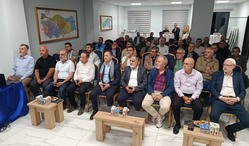 Sakarya TÜMSİAD’da Gazze’nin sesi yükseldi