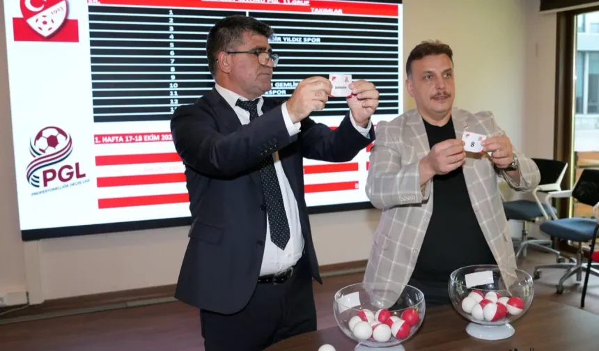 Profesyonelliğe Geçiş Ligi'nde fikstür çekildi!