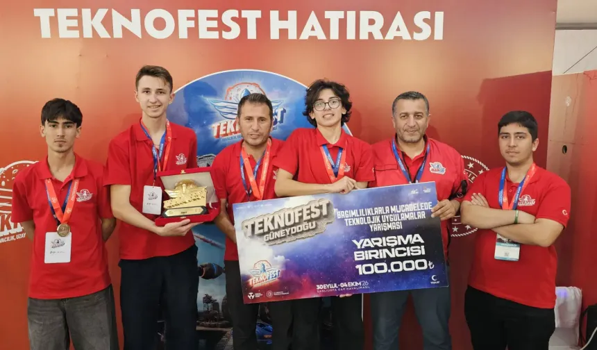Sakarya'dan TEKNOFEST'te bir Türkiye birinciliği daha