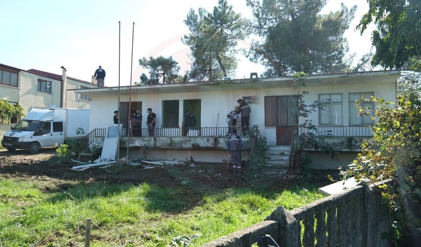 Yukarıdereköy Kültür Evi  dönüşümü başladı