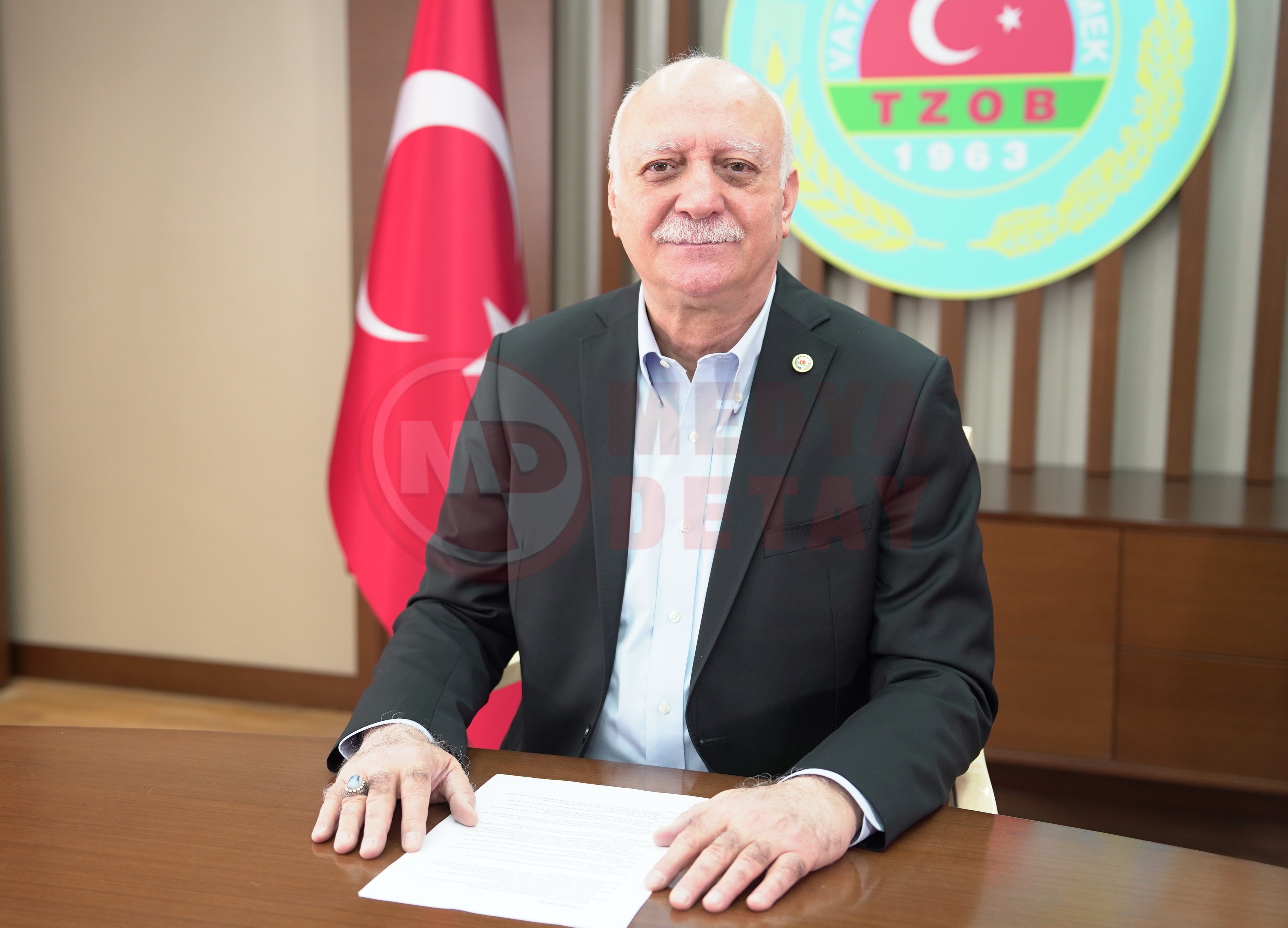 19.04.2023- TZOB Genel Başkanı Şemsi Bayraktar