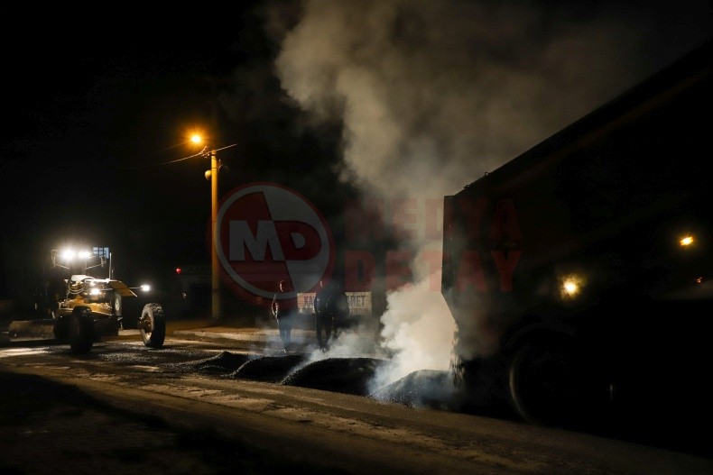 18 Nisan Caddesi Asfaltlandi (2)