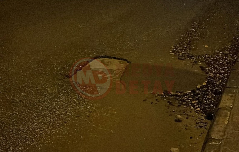 Akyazida Kapatilmayan Cukur Lastikleri Kesti (3)