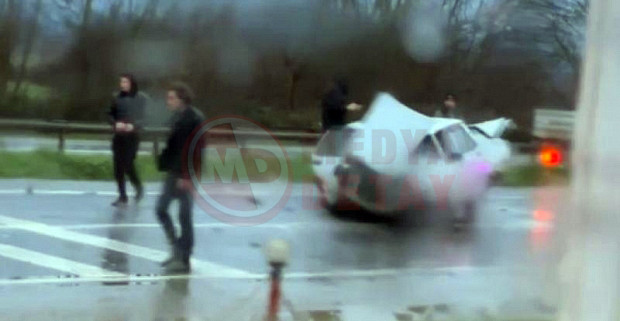D100 Zincirleme Trafik Kazasi (2)