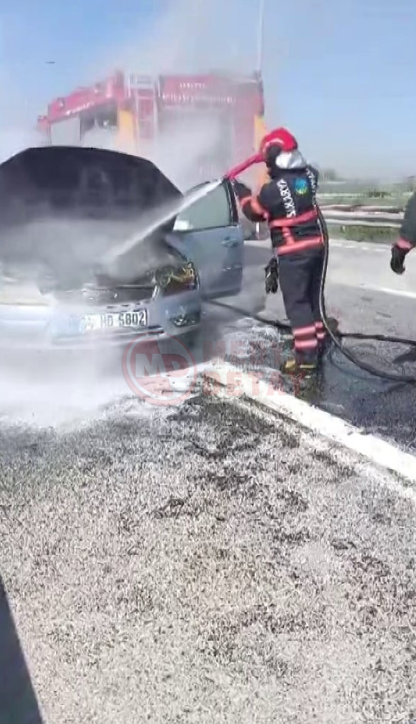 Otomobilin Yanisini Caresizce Izledi5