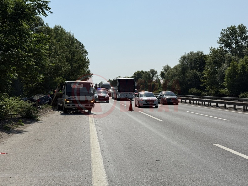 Bariyerlere Carpan Otomobile Tanker Carpti (1)-1