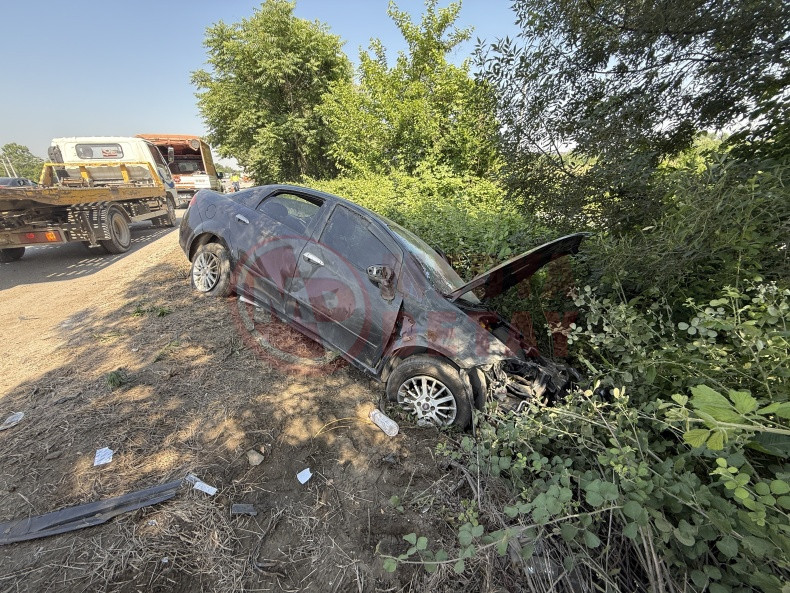 Bariyerlere Carpan Otomobile Tanker Carpti (3)