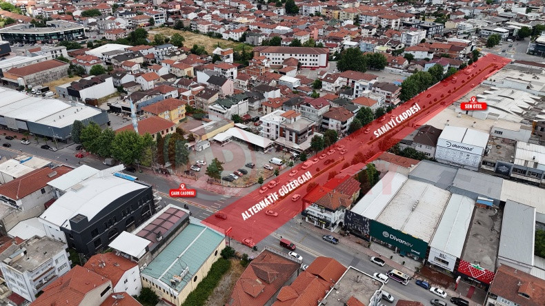 Metrobus Calismalari Alternatif Guzergah (3)