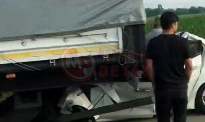 Otomobil Tira Ok Gibi Saplandi (2)-1