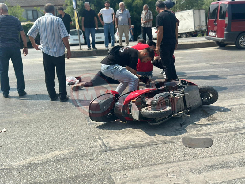 Ticari Aracla Motosiklet Carpist3