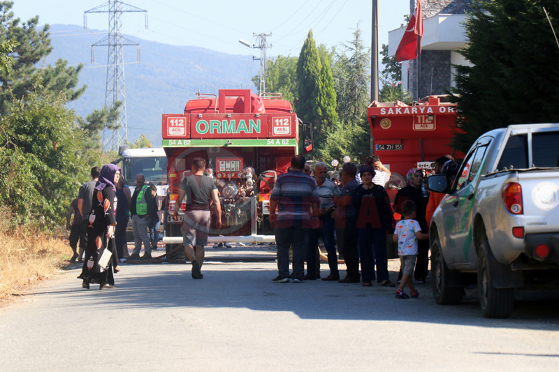 Ormanlik Alanda Korkutan Yangin5