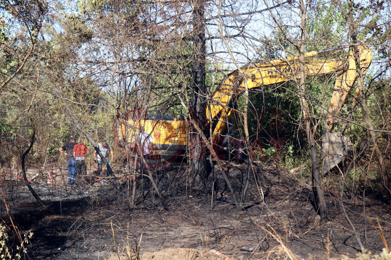 Ormanlik Alanda Korkutan Yangin6